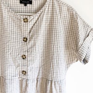 Roolee button up dress